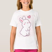 A Little Bunny Made of Feelings T-shirt (Voorkant)