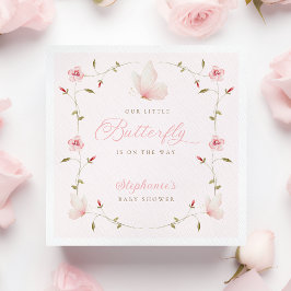 A Little Butterfly Baby Shower Servet