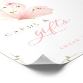 A Little Butterfly Cards & Gifts Table Sign Poster (Hoek)