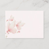 A Little Butterfly Floral Books for Baby Card Informatiekaartje (Achterkant)