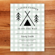 A Little Camper is onderweg naar het Baby shower