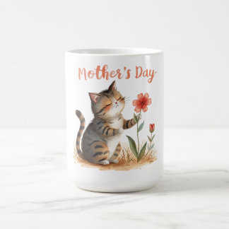 A Little Cat’s Gift for Mom Koffiemok