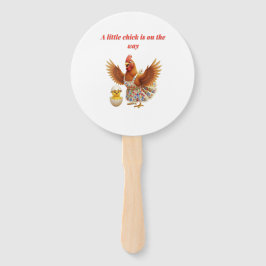 A little chick is on the way  handwaaier