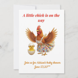 A little chick is on the way  kaart