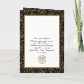 A Little Christmas Miracle Is on the Way Card Kaart (Achterkant)