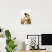 A Little Companion, Christian Faith Art, Jesus Res Poster (Thuiskantoor)