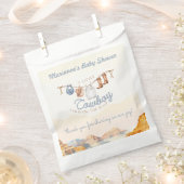 A Little Cowboy Western Canyon Baby Shower Bedankzakje (Geknipt)