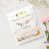 A Little Cowboy Western Canyon Baby Shower Bedankzakje (Gezegeld)