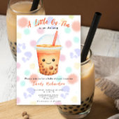 A Little Cu-Tea Bubble Tea Baby Shower Kaart