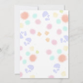 A Little Cu-Tea Bubble Tea Baby Shower Kaart (Achterkant)