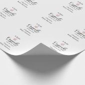 A little cupcake is on its way baby shower name da cadeaupapier (Hoek)