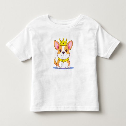 A little cute Corgi Kinder Shirts (Voorkant)