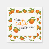 A Little Cutie is onderweg naar Napkin Servet (Voorkant)