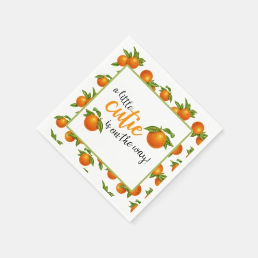 A Little Cutie is onderweg naar Napkin Servet (Hoek)