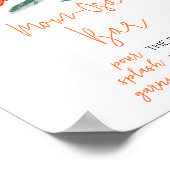 A Little Cutie is op de weg Moeder Osa Bar Poster (Hoek)