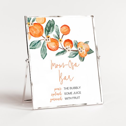 A Little Cutie is op de weg Moeder Osa Bar Poster