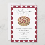 A Little Cutie Pie is onderweg naar het Baby showe Kaart (Voorkant)