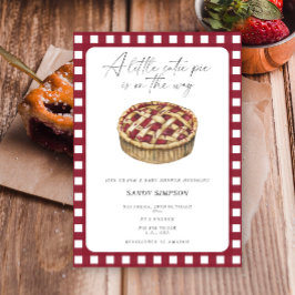 A Little Cutie Pie is onderweg naar het Baby showe Kaart