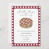 A Little Cutie Pie is onderweg naar het Baby showe Kaart (Voorkant)