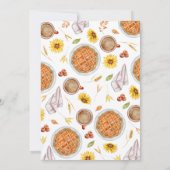 A Little Cutie Pie is op de weg Baby shower Kaart (Achterkant)