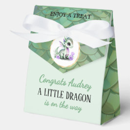 A Little Dragon Is On The Way 4"w x 2"l x 5"h Bedankdoosjes