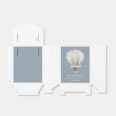 A Little Explorer Hot Air Balloon Bedankdoosjes (Uitgevouwen)