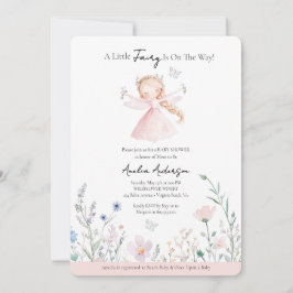 A Little Fairy is onderweg naar Blush Pink Kaart