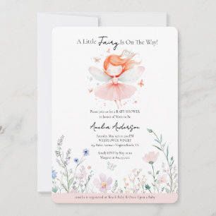 A Little Fairy is onderweg naar Blush Pink Kaart