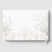 A Little Fairy is onderweg naar het Baby shower Gastenboek (Achterkant)