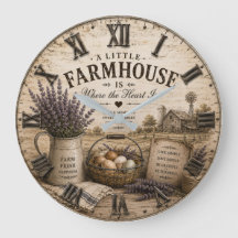 A Little Farmhouse Is Where the Heart Is Lavender 