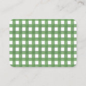 A Little Fisherman Baby Diaper Raffle Informatiekaartje (Achterkant)