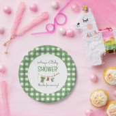 A Little Fisherman Baby Shower Papieren Bordje (Feest)