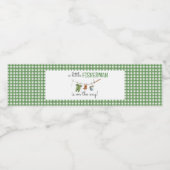 A Little Fisherman Baby Shower  Waterfles Etiket (Enkel label)