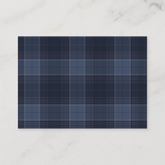 A Little Gentleman is op weg naar het Baby shower Informatiekaartje (Achterkant)