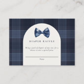 A Little Gentleman is op weg naar het Baby shower Informatiekaartje (Voorkant)