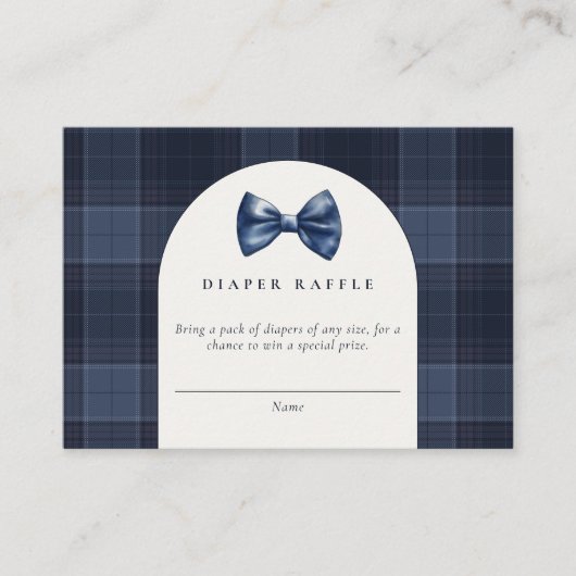 A Little Gentleman is op weg naar het Baby shower Informatiekaartje (Voorkant)