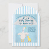 A Little Goose Is On The Way It's A Baby Shower Kaart (Voorkant)