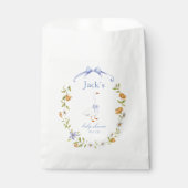 a little gosling blue bedankzakje (Voorkant)