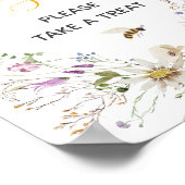 A Little Honey Bee Baby shower Love Is Sweet Poster (Hoek)