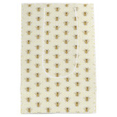 A little Honey Is On The Way Baby Shower Medium Cadeauzakje (Achterkant)