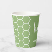 A Little Honey Is On The Way beroemd gemaakt door  Papieren Bekers (Voorkant)