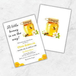A Little Honey komt naar het Baby shower Way Bee Kaart