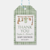 A little hunter Baby Shower Cadeaulabel (Voorkant)