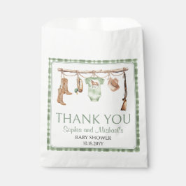 A Little Hunter Is On The Way  Baby Shower Bedankzakje