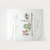 A Little Hunter is onderweg naar Backdrop Wandkleed (Voorkant (horizontaal))