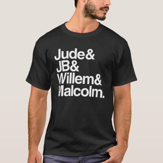 A LITTLE LIFE book JB  Jude  Willem  Malcolm202 T-shirt (Voorkant)