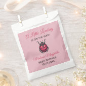 A Little Love Bug Is On The Way Ladybug Bedankzakje (Geknipt)