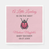 A Little Love Bug Is On The Way Ladybug Servet (Voorkant)