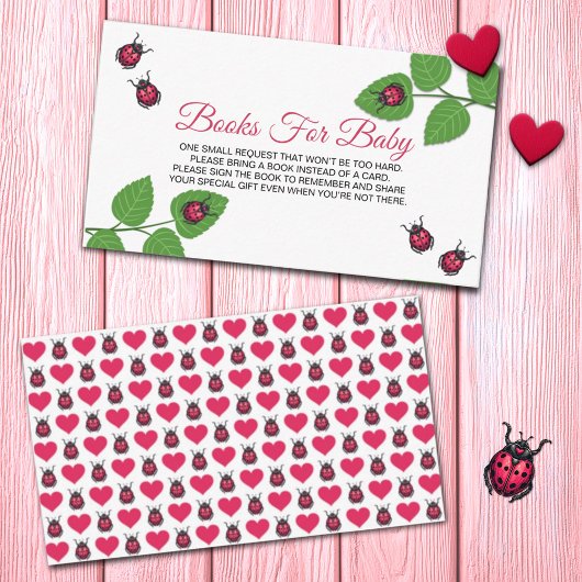 A Little Love Bug Ladybug Books For Baby Informatiekaartje