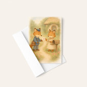 A Little Love Letter – Fox Mail Valentine Kaart